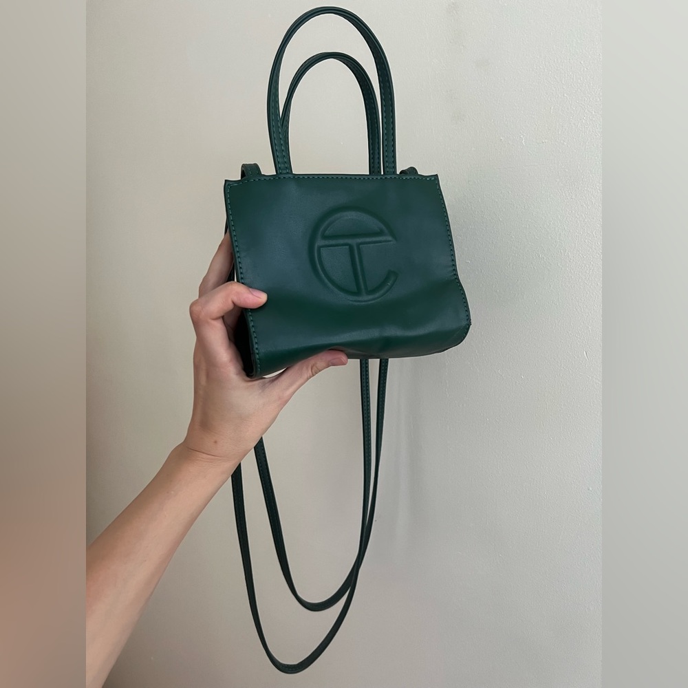 Telfar small bag in green